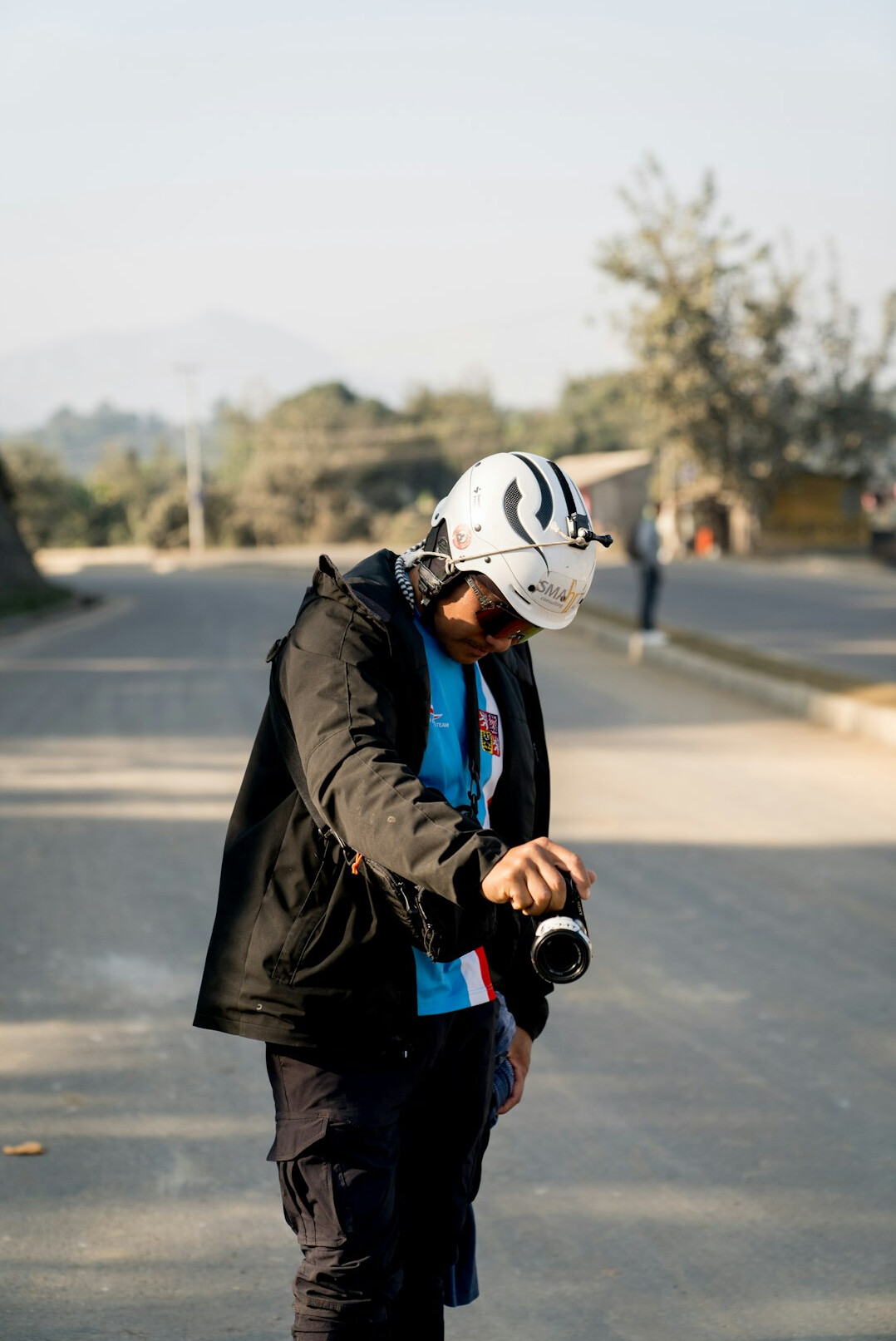 Chilean man street photographer portrait